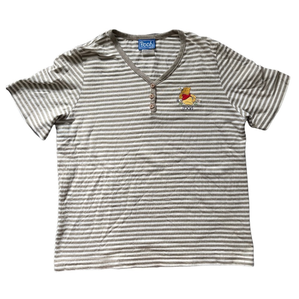 POOH BEAR -[STRIPPED TSHIRT] || SIZE L ||